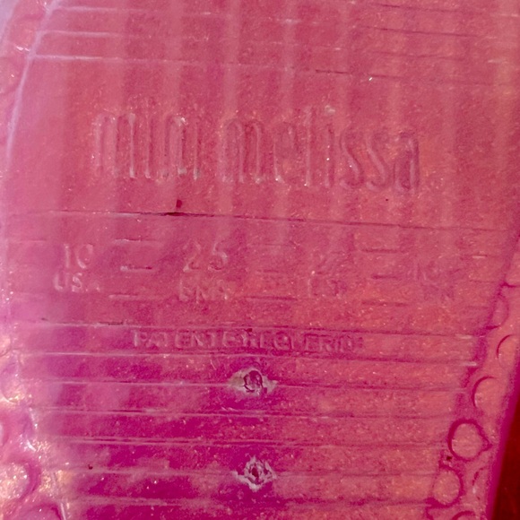 Mini Melissa size 10 EUC bow shoes - Picture 5 of 8